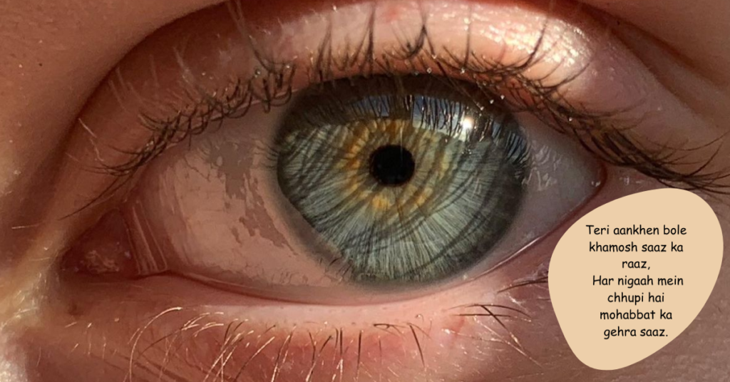 Shayari on Eyes in English