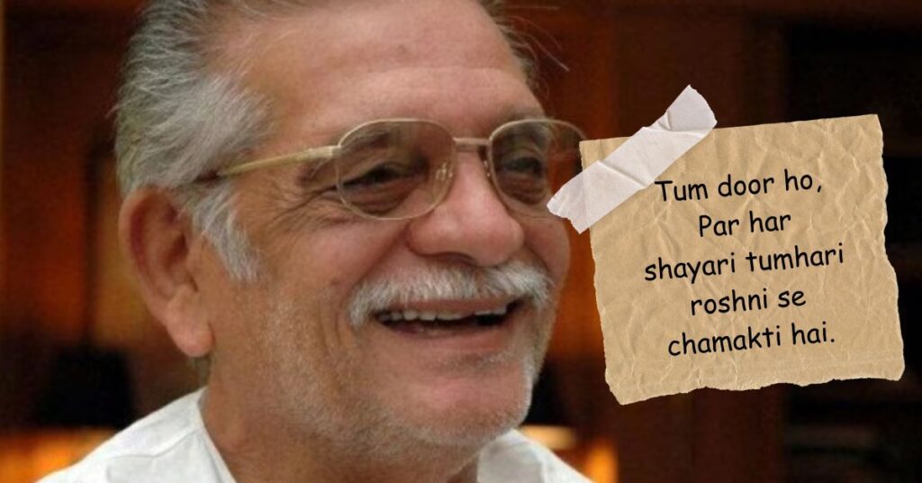 Gulzar Shayari in English