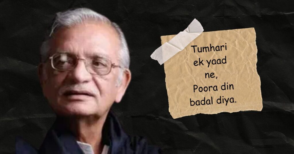 Gulzar Shayari in English
