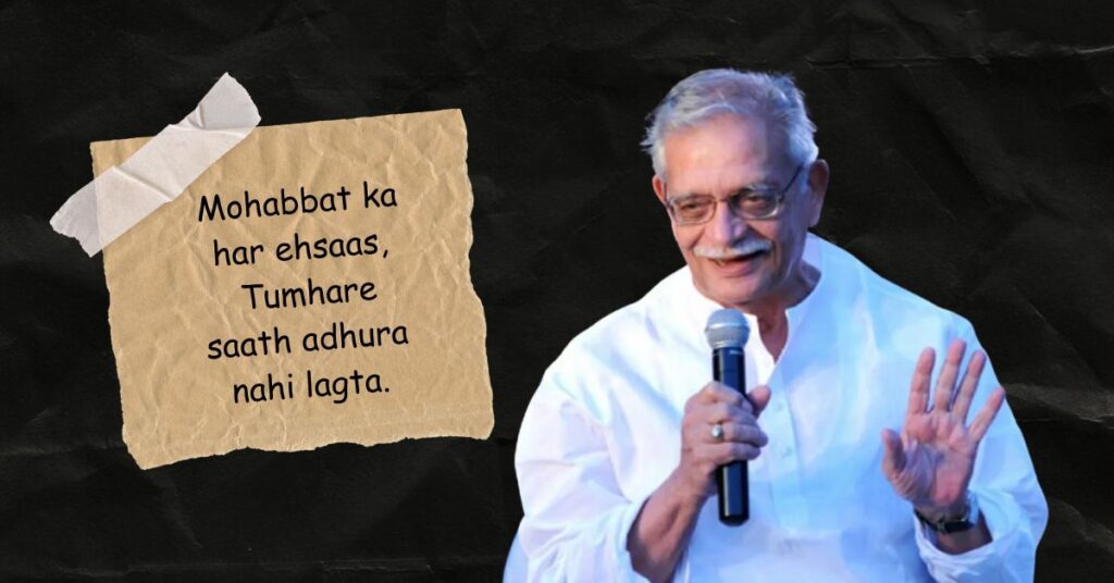 Gulzar Shayari in English