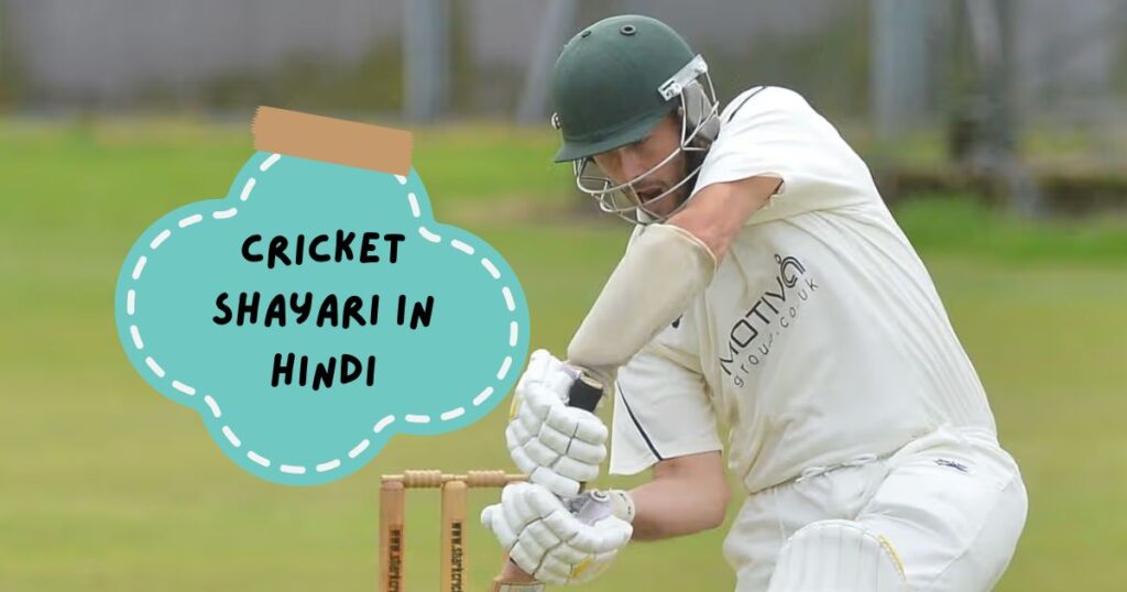 Cricket Shayari in Hindi 