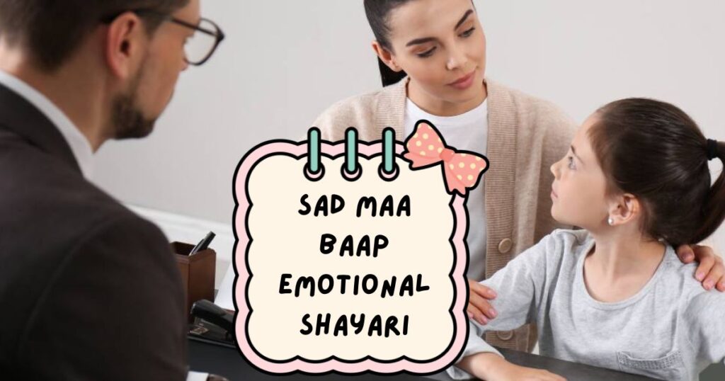 Maa Baap Emotional Shayari in Hindi