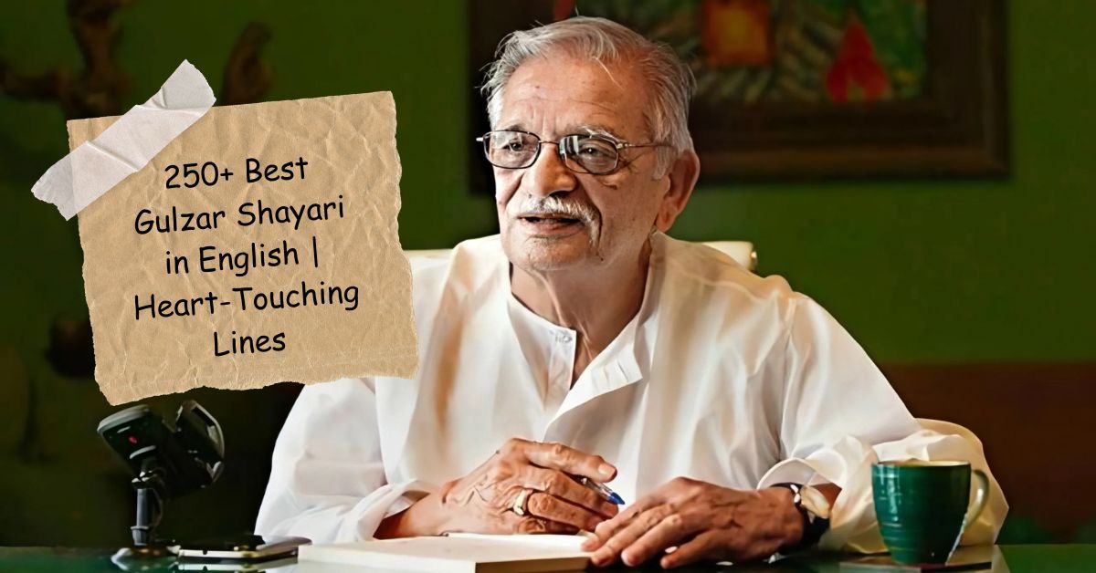Gulzar Shayari in English