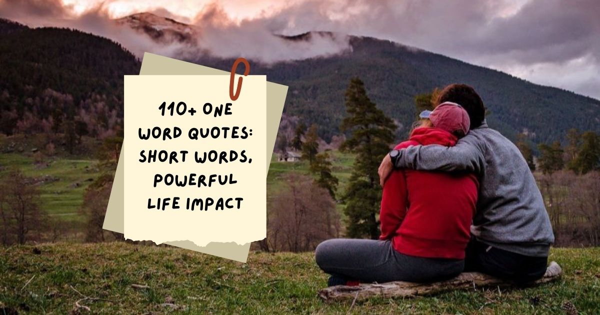 One Word Quotes