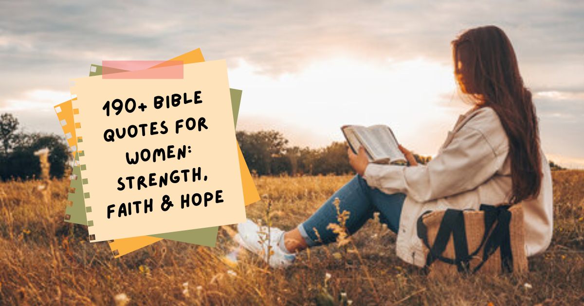 Bible Quotes For Women