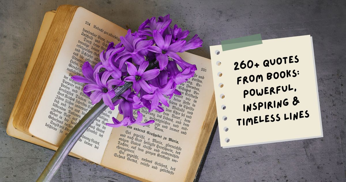 Quotes From Books