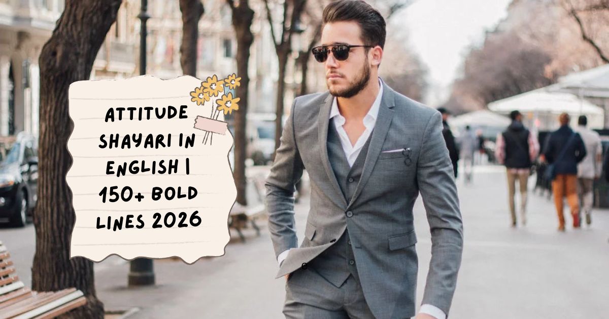 Attitude Shayari in English