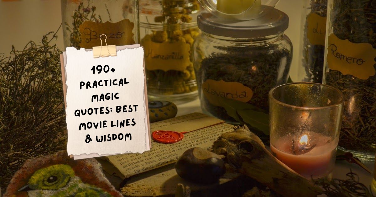 Practical Magic Quotes