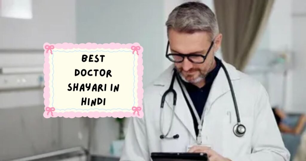 Doctor Shayari in Hindi