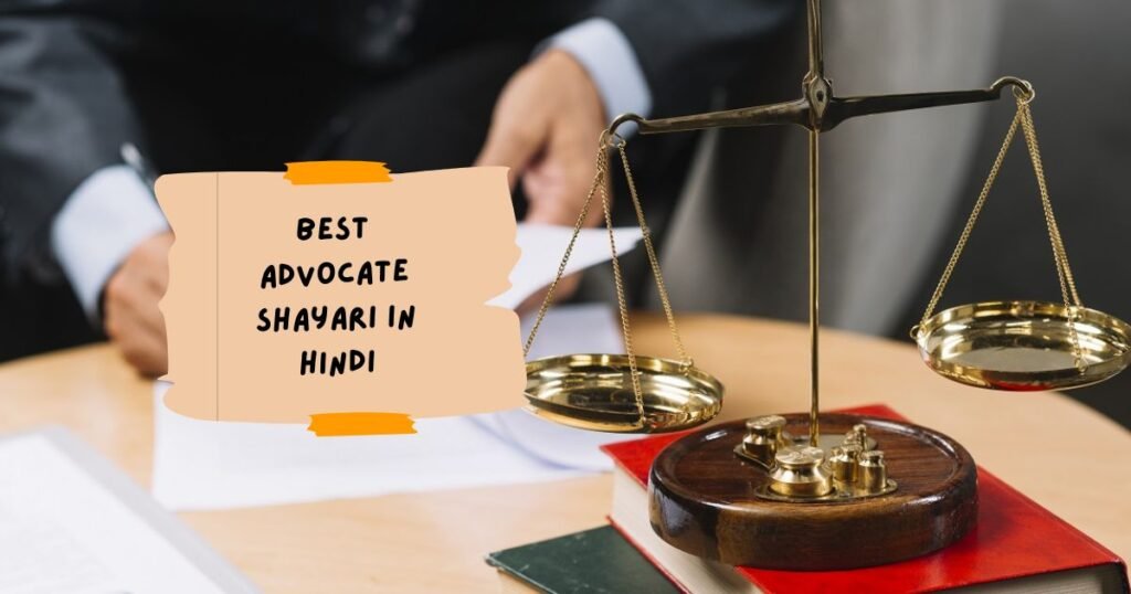 Advocate Shayari in Hindi
