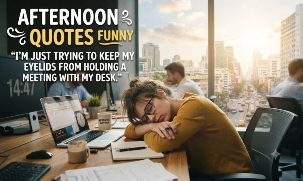 Afternoon Quotes Funny