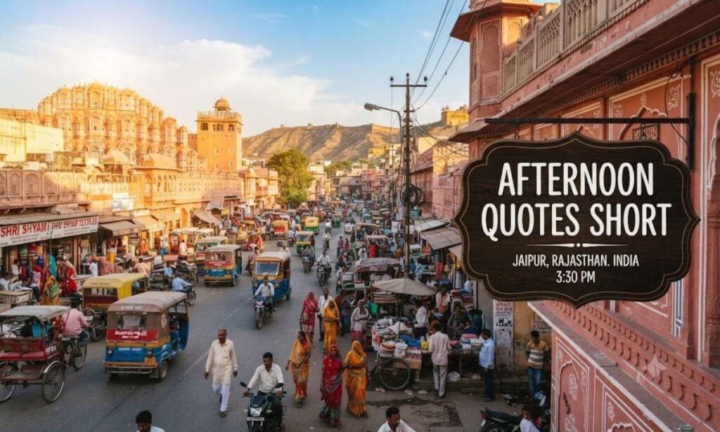 Afternoon Quotes Short