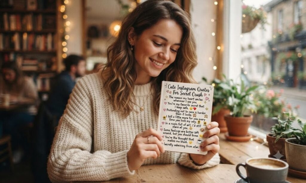 Cute Instagram Quotes For Secret Crush