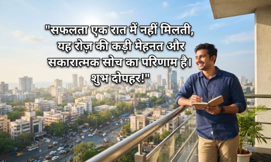 Good Afternoon Motivational Quotes in Hindi