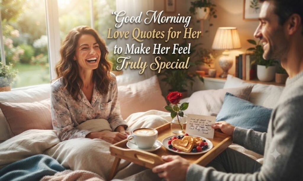 Good Morning Love Quotes for Her to Make Her Feel Truly Special