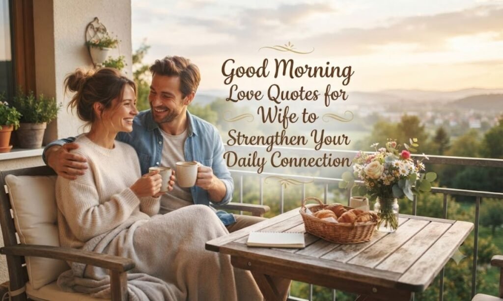 Good Morning Love Quotes for Wife to Strengthen Your Daily Connection