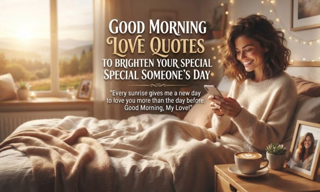 Good Morning Love Quotes to Brighten Your Special Someone's Day