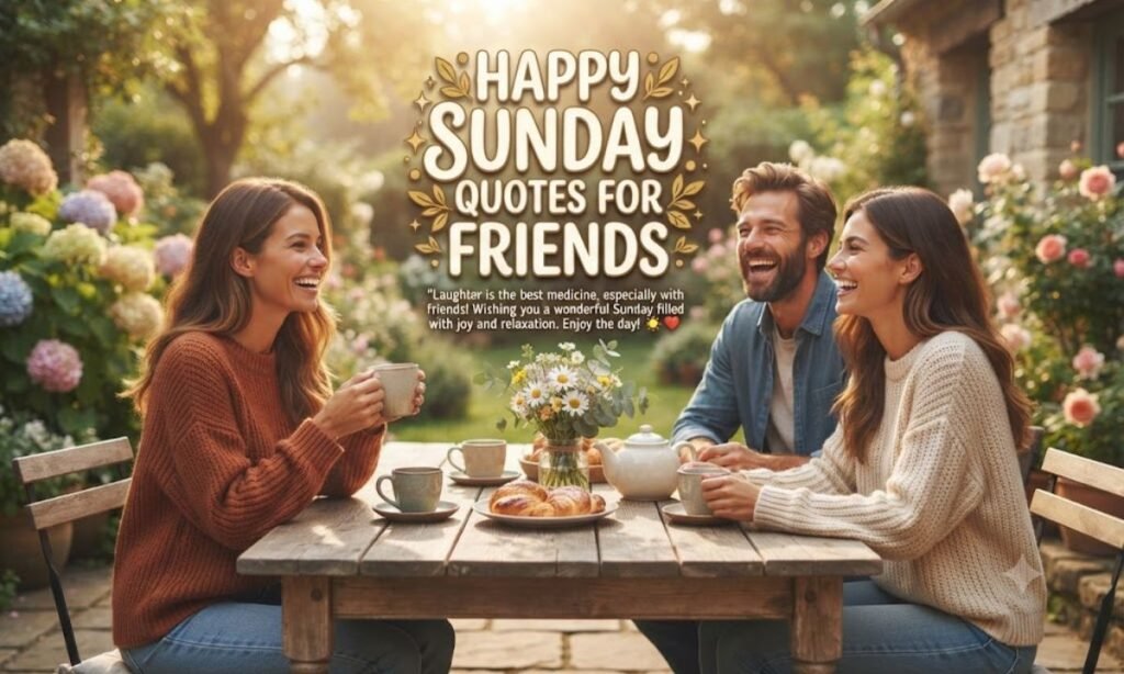 Happy Sunday Quotes for Friends