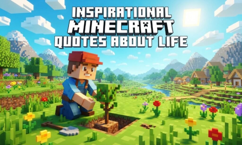 Inspirational Minecraft Quotes About Life