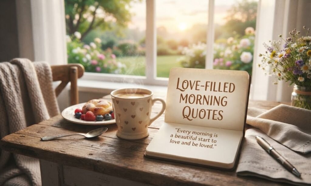 Love-filled Morning Quotes