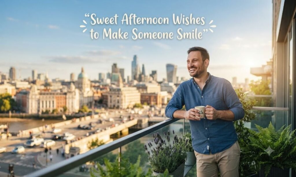 Sweet Afternoon Wishes to Make Someone Smile