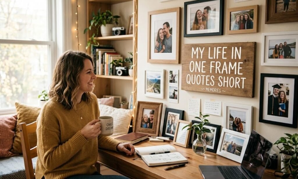 My life in one frame quotes short
