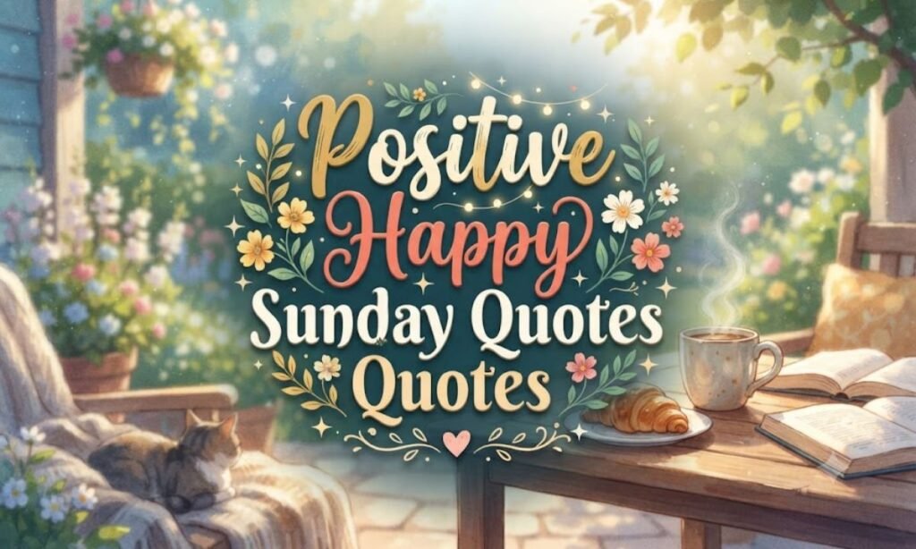Positive Happy Sunday Quotes