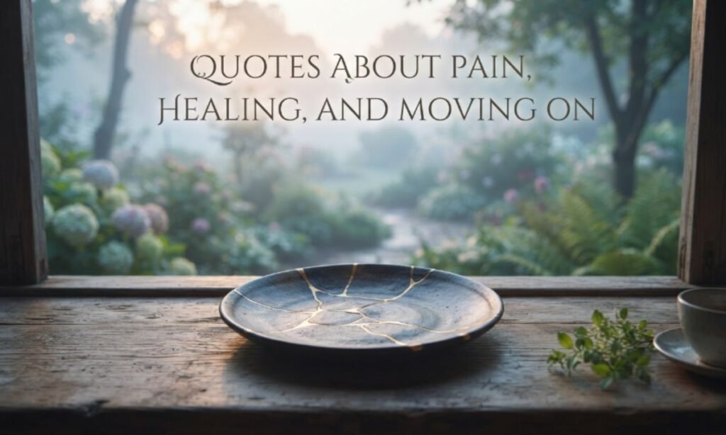 Quotes About Pain, Healing, And Moving On