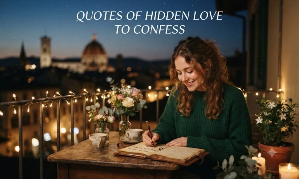Quotes Of Hidden Love To Confess
