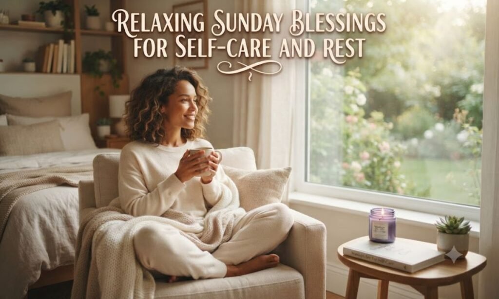 Relaxing Sunday Blessings for Self-Care and Rest