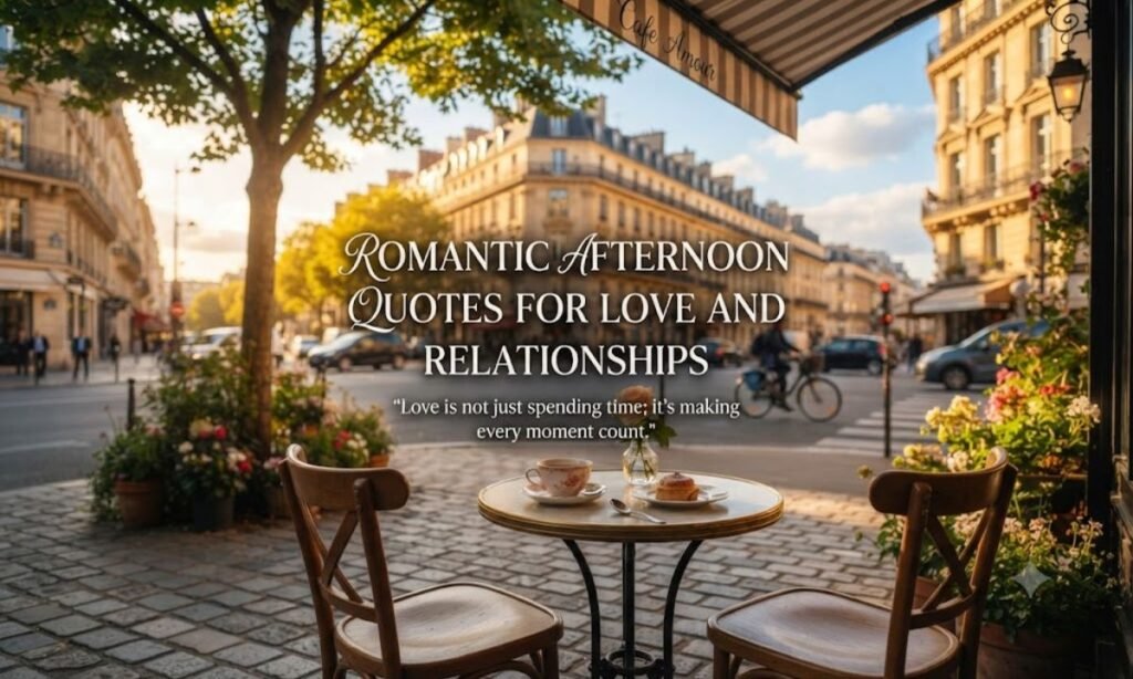 Romantic Afternoon Quotes for Love and Relationships
