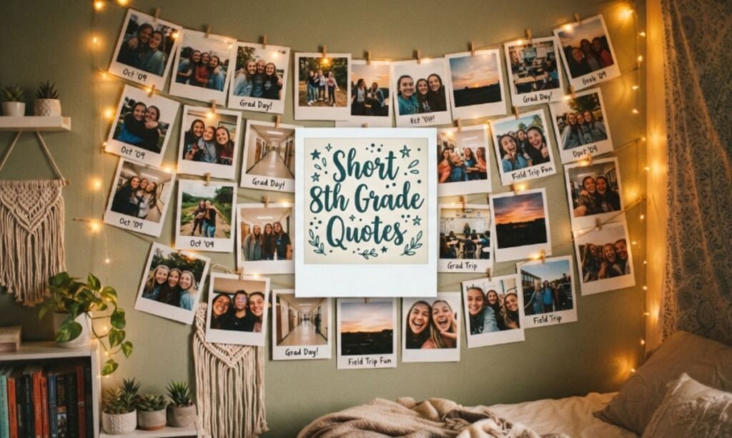 Short 8th Grade Quotes